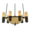 Meyda Tiffany Bella Sala 17 Light 61" Wide Pillar Candle Style Chandelier