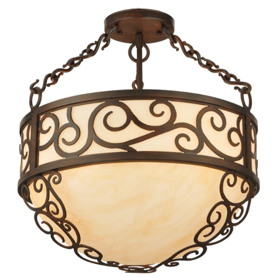 Meyda Tiffany Lilliana 3 Light 16" Wide Pendant