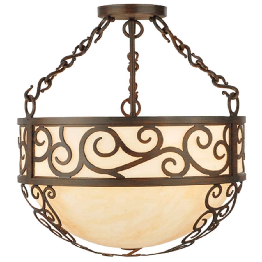 Meyda Tiffany Lilliana 3 Light 16" Wide Pendant