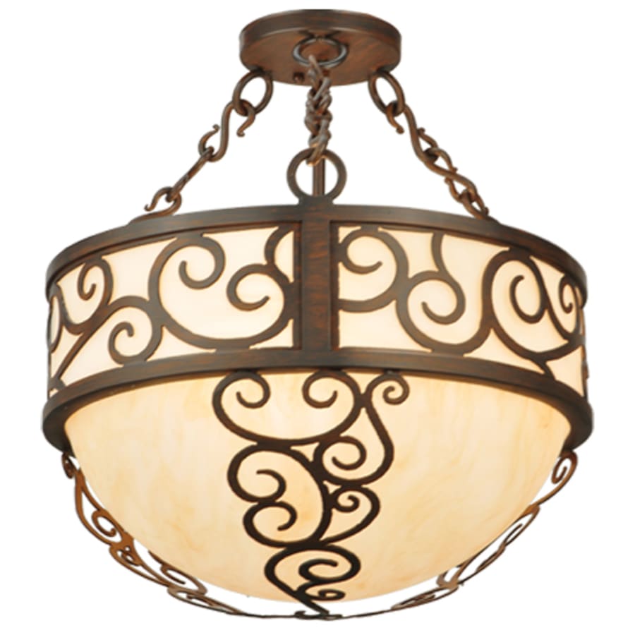 Meyda Tiffany Lilliana 3 Light 16" Wide Pendant