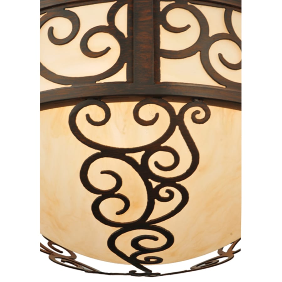 Meyda Tiffany Lilliana 3 Light 16" Wide Pendant