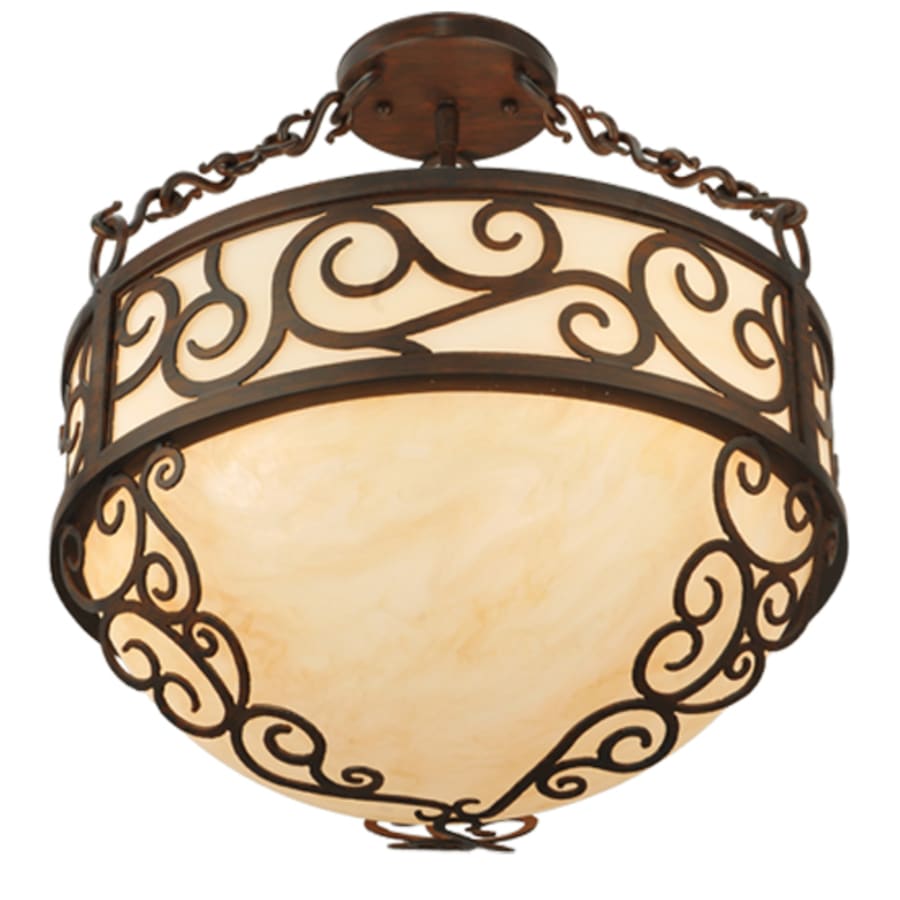 Meyda Tiffany Lilliana 3 Light 16" Wide Pendant