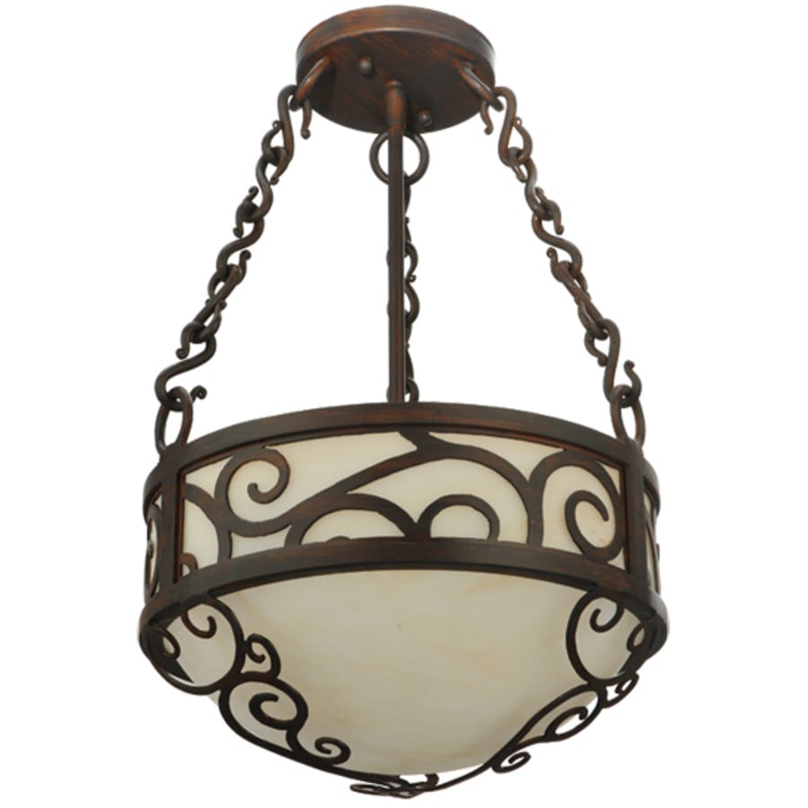 Meyda Tiffany Lilliana 3 Light 12" Wide Pendant