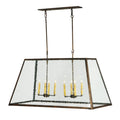 Meyda Tiffany Ovation 8 Light 48" Wide Taper Candle Linear Pendant