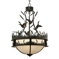 Meyda Tiffany Ducks in Flight 4 Light 24" Wide Pendant