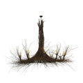 Meyda Tiffany Twigs 10 Light 100" Wide Taper Candle Style Chandelier