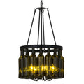 Meyda Tiffany Tuscan Vineyard 5 Light 17" Wide Drum Chandelier