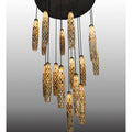 Meyda Tiffany Checkers 16 Light 72" Wide Multi Light Pendant