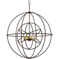 Meyda Tiffany Atom Enerjisi 8 Light 43" Wide Taper Candle Pendant