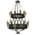 Meyda Tiffany Costello 20 Light 45" Wide Taper Candle Style Chandelier