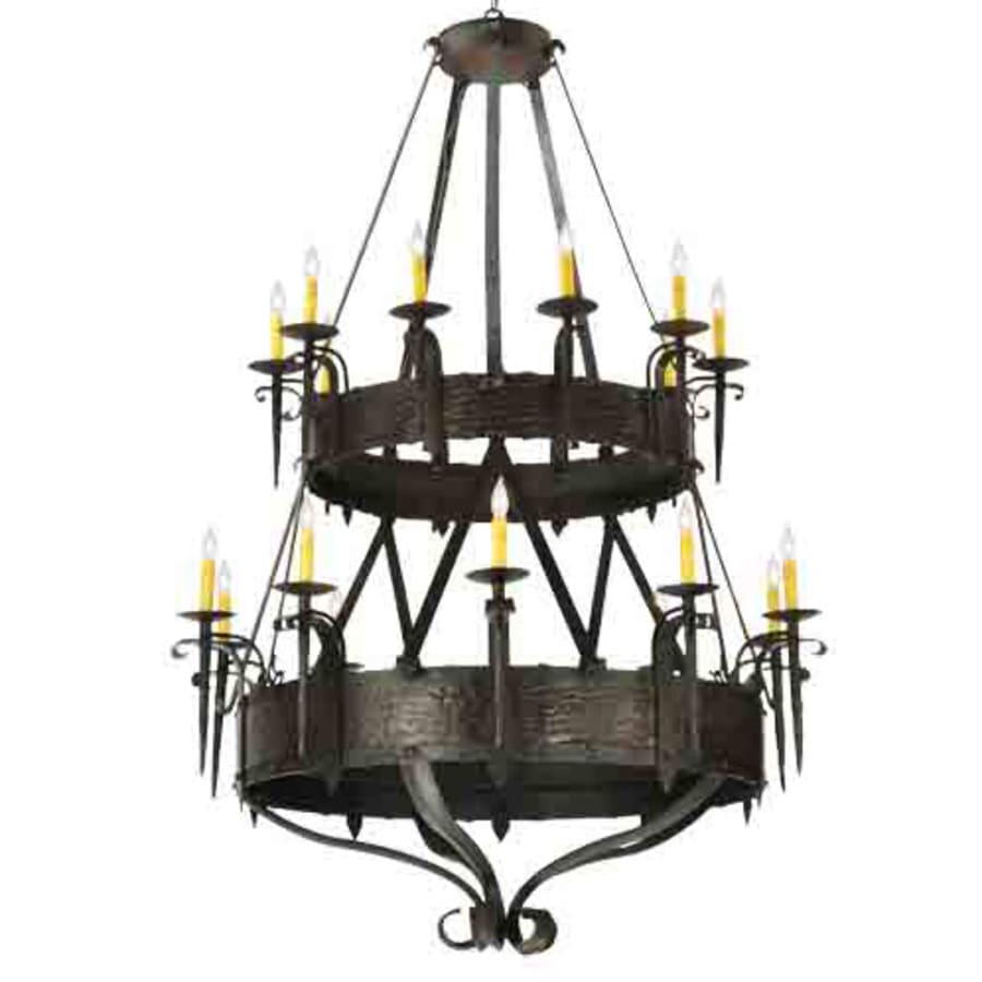 Meyda Tiffany Costello 20 Light 45" Wide Taper Candle Style Chandelier