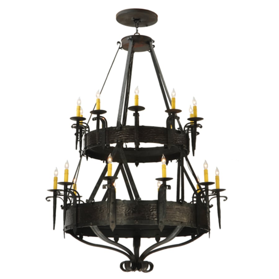 Meyda Tiffany Costello 20 Light 45" Wide Taper Candle Style Chandelier