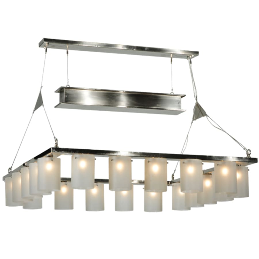 Meyda Tiffany Counter Weight 20 Light 71" Wide Linear Chandelier