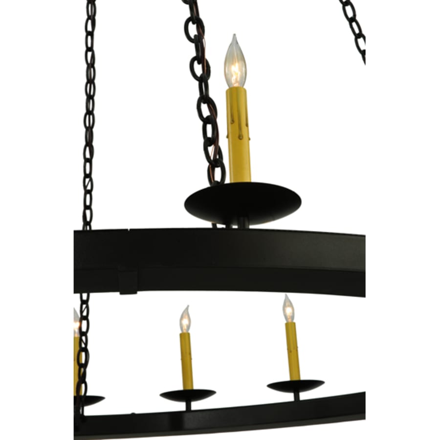 Meyda Tiffany Loxley 24 Light 61" Wide Taper Candle Style Chandelier