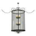 Meyda Tiffany Brio 12 Light 36" Wide Taper Candle Pendant