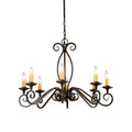 Meyda Tiffany Wallis 8 Light 36" Wide Taper Candle Style Chandelier