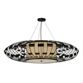 Meyda Tiffany Margo 3 Light 55" Wide Suspension Pendant