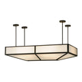 Meyda Tiffany Meyer BBQ 12 Light 54" Wide Linear Pendant