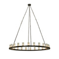 Meyda Tiffany 72" W Loxley 24 Light Chandelier