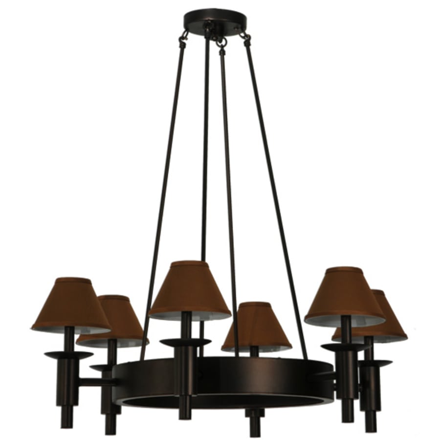 Meyda Tiffany Calais 6 Light 36" Wide Chandelier