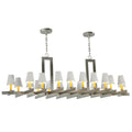 Meyda Tiffany Dante 20 Light 72" Wide Linear Chandelier