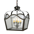 Meyda Tiffany Terena 4 Light 22" Wide Taper Candle Pendant