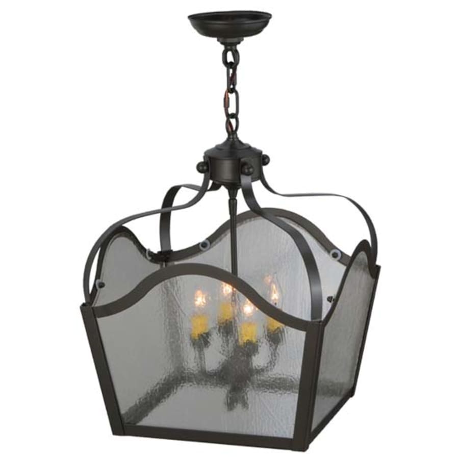 Meyda Tiffany Terena 4 Light 22" Wide Taper Candle Pendant