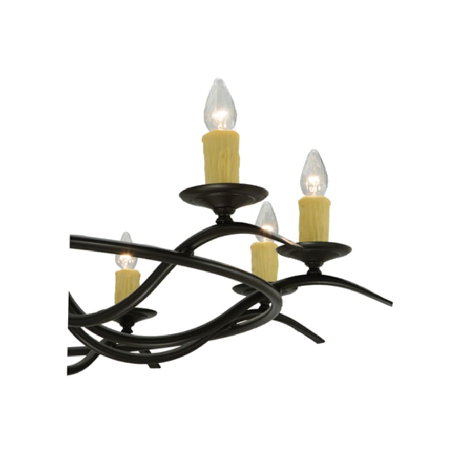 Meyda Tiffany Octavia 10 Light 58" Wide Taper Candle Style Chandelier
