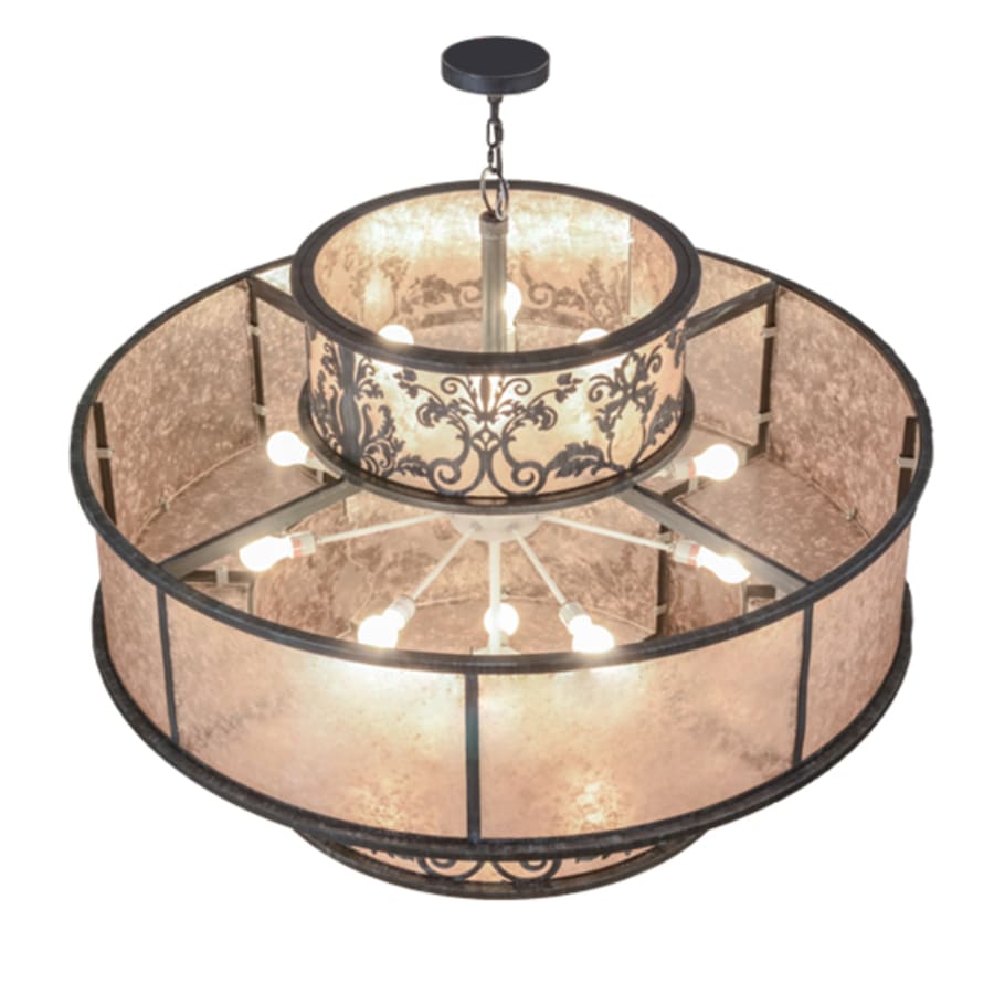 Meyda Tiffany Clarabella 16 Light 53" Wide Pendant