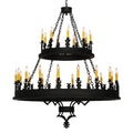 Meyda Tiffany Asen 27 Light 48" Wide Taper Candle Style Chandelier
