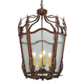 Meyda Tiffany Citadel 4 Light 22" Wide Taper Candle Pendant