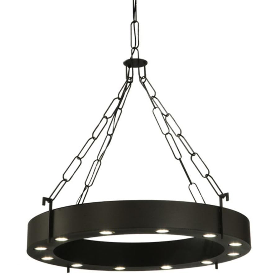 Meyda Tiffany Bangle 12 Light 38" Wide Pendant