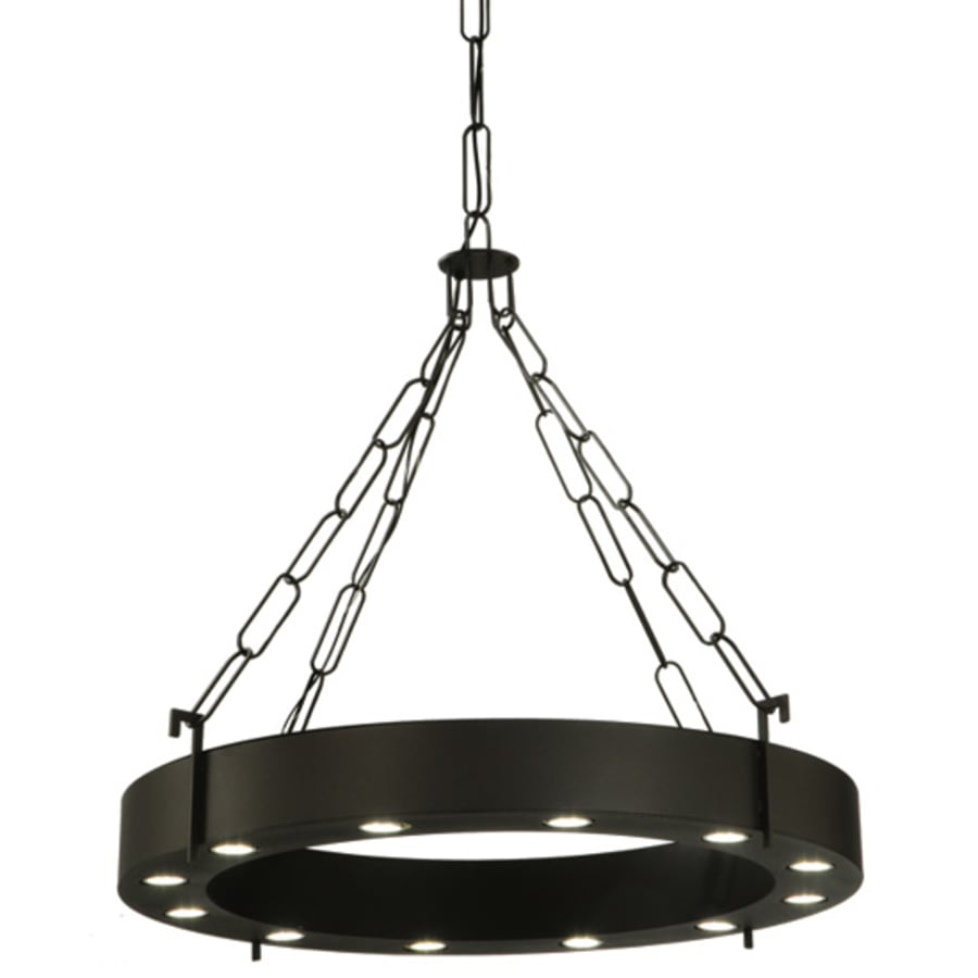 Meyda Tiffany Bangle 12 Light 38" Wide Pendant