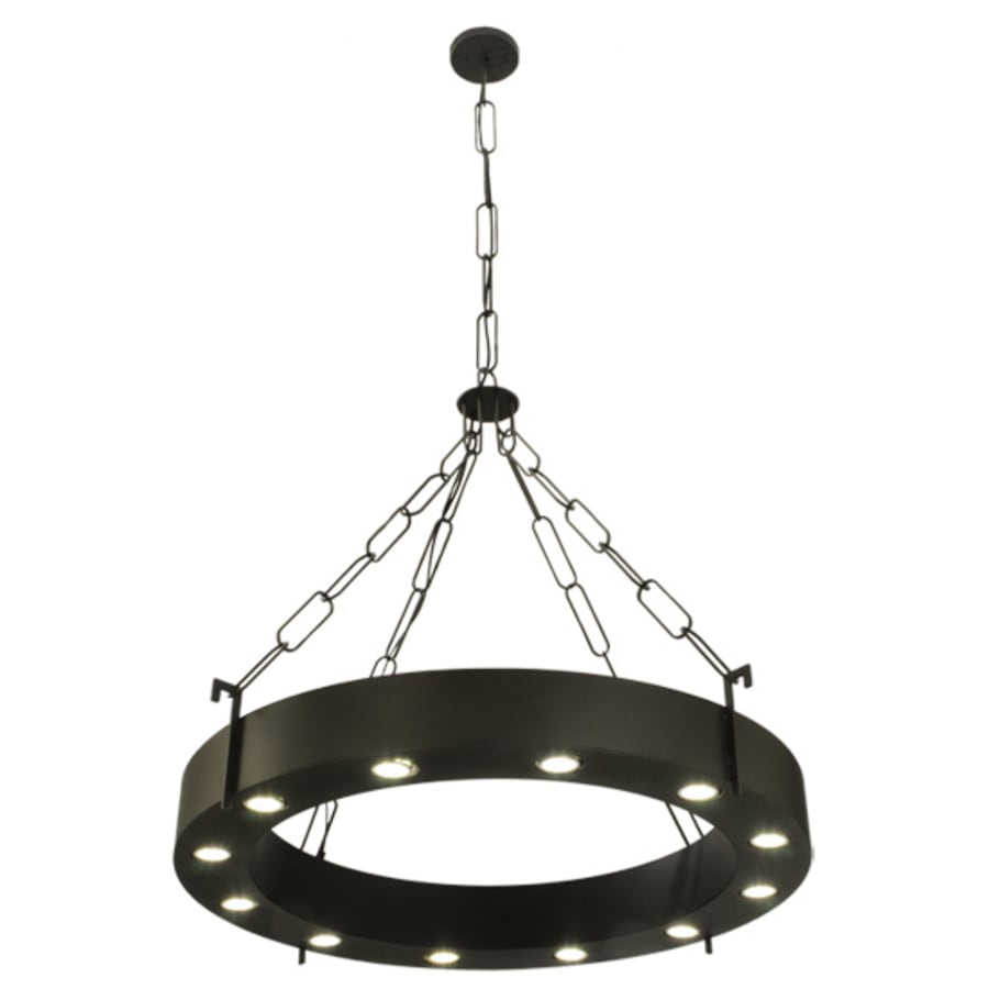 Meyda Tiffany Bangle 12 Light 38" Wide Pendant