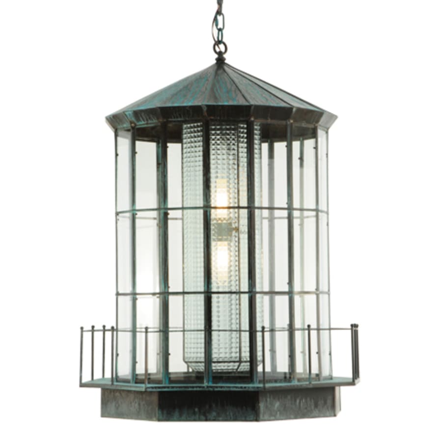 Meyda Tiffany Lighthouse 2 Light 29" Wide Pendant