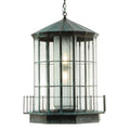 Meyda Tiffany Lighthouse 2 Light 29" Wide Pendant