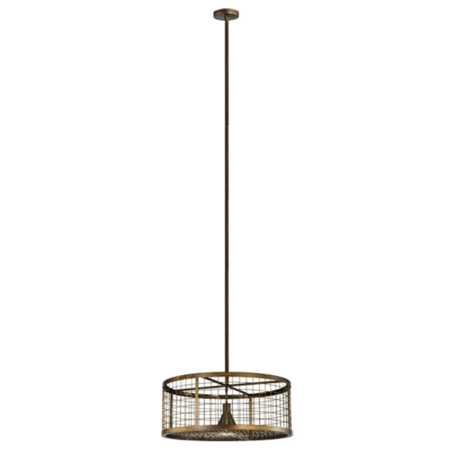 Meyda Tiffany Paloma Golpe 30" Wide Cage Pendant