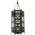 Meyda Tiffany Church 6 Light 19" Wide Taper Candle Pendant