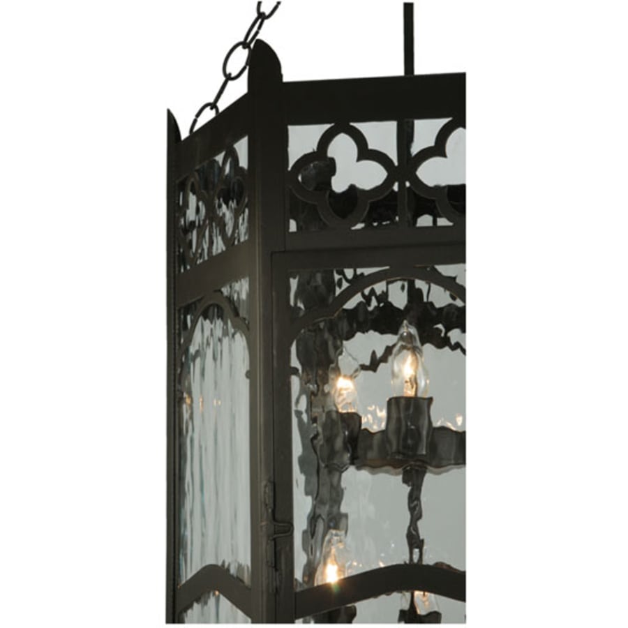 Meyda Tiffany Church 6 Light 19" Wide Taper Candle Pendant
