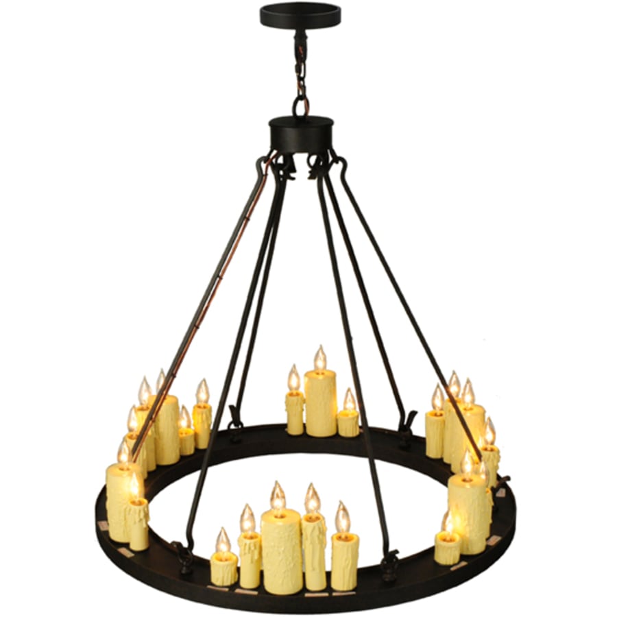 Meyda Tiffany Deina 24 Light 36" Wide Taper Candle Style Chandelier