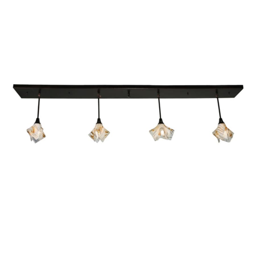 Meyda Tiffany Metro 4 Light 10" Wide Abstract Multi Light Pendant