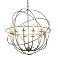 Meyda Tiffany Atom Enerjisi 12 Light 36" Wide Taper Candle Style Chandelier