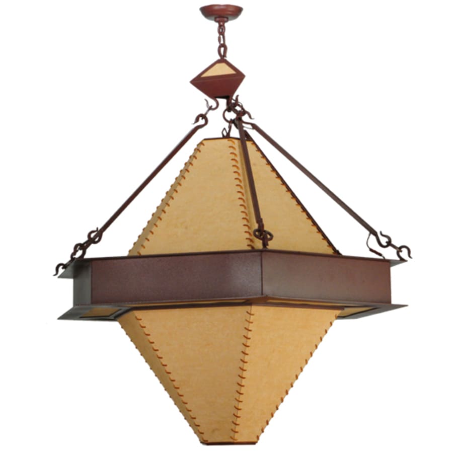 Meyda Tiffany Luxor 6 Light 42" Wide Abstract Pendant