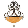 Meyda Tiffany Jeri 5 Light 37" Wide Crystal Pendant