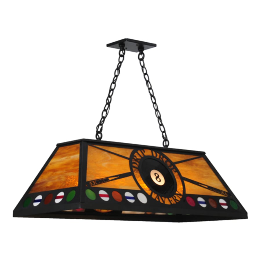 Meyda Tiffany Personalized 9 Light 39" Wide Billiard Linear Pendant