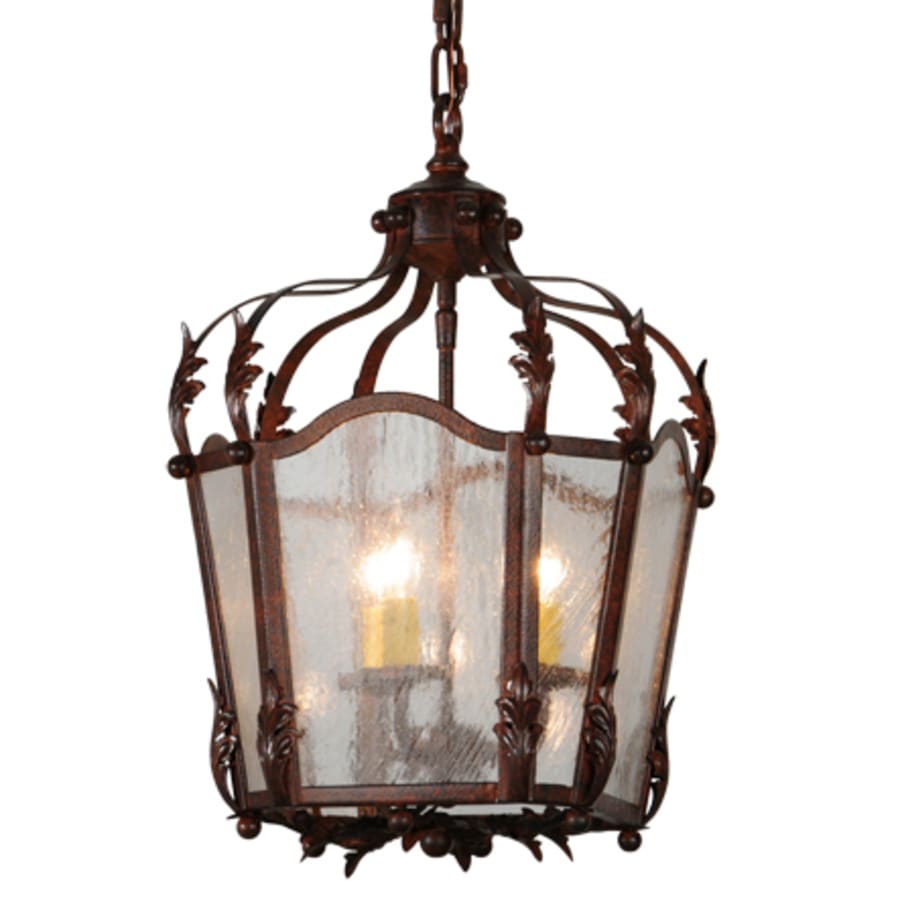 Meyda Tiffany Citadel 3 Light 12" Wide Taper Candle Pendant