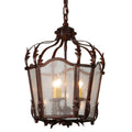 Meyda Tiffany Citadel 3 Light 12" Wide Taper Candle Pendant