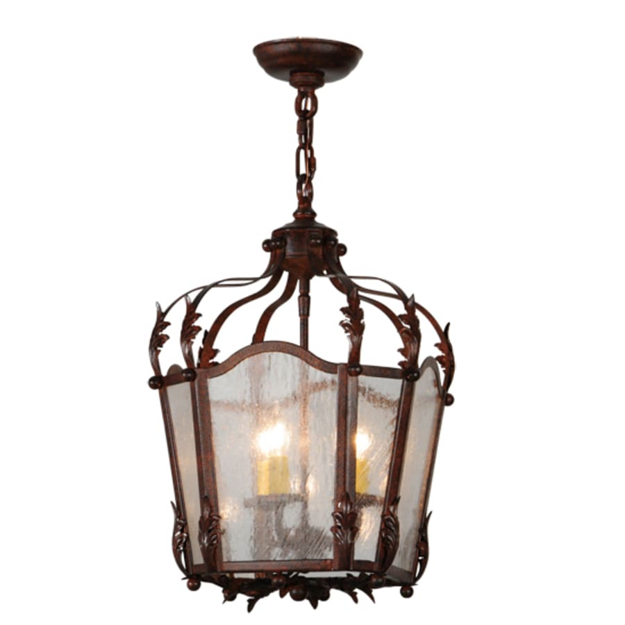 Meyda Tiffany Citadel 3 Light 12" Wide Taper Candle Pendant
