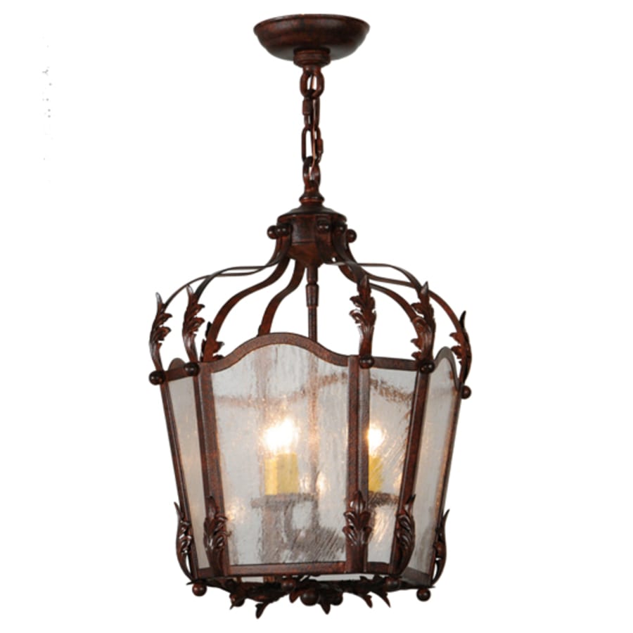 Meyda Tiffany Citadel 3 Light 12" Wide Taper Candle Pendant