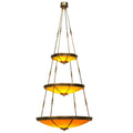 Meyda Tiffany Commerce 17 Light 47" Wide Pendant